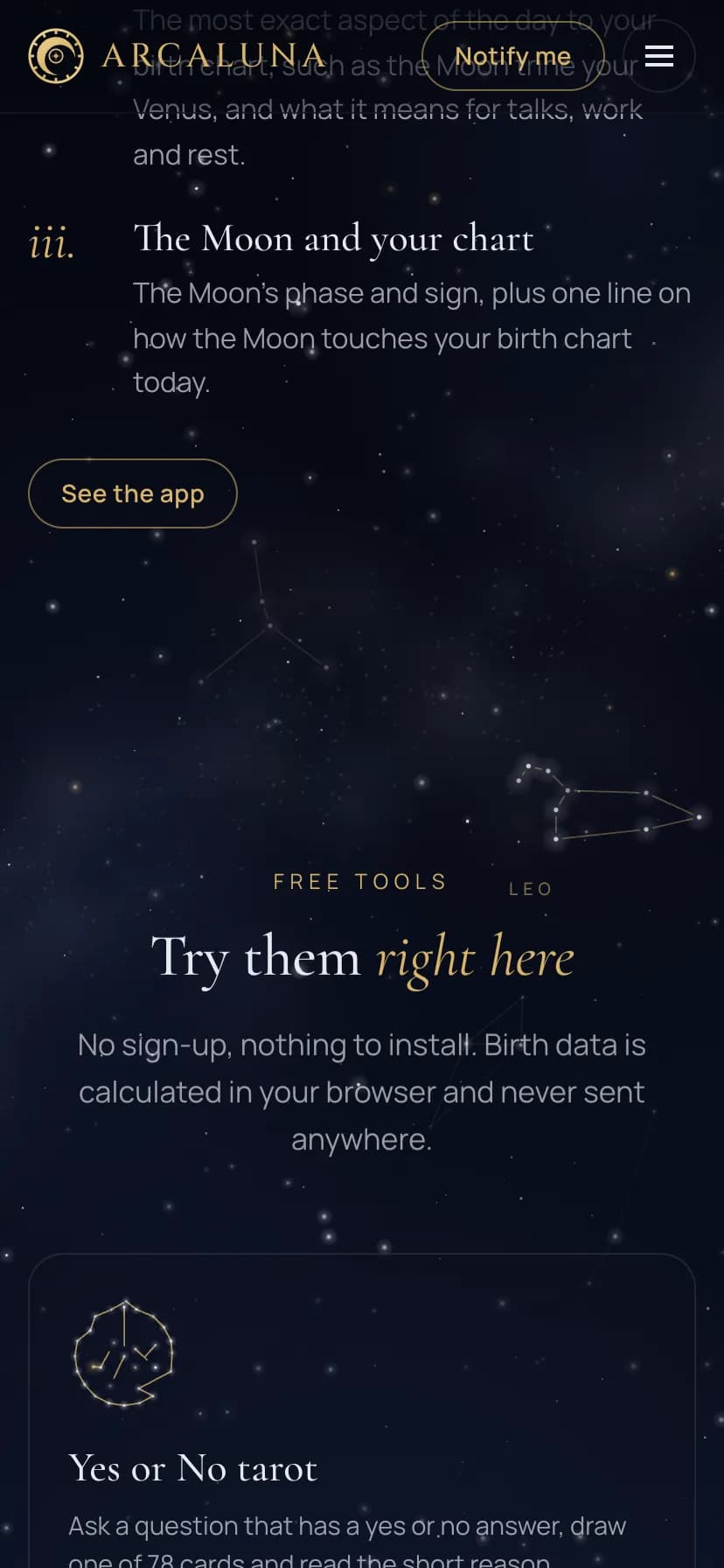 ArcaLuna.pro screenshot 2