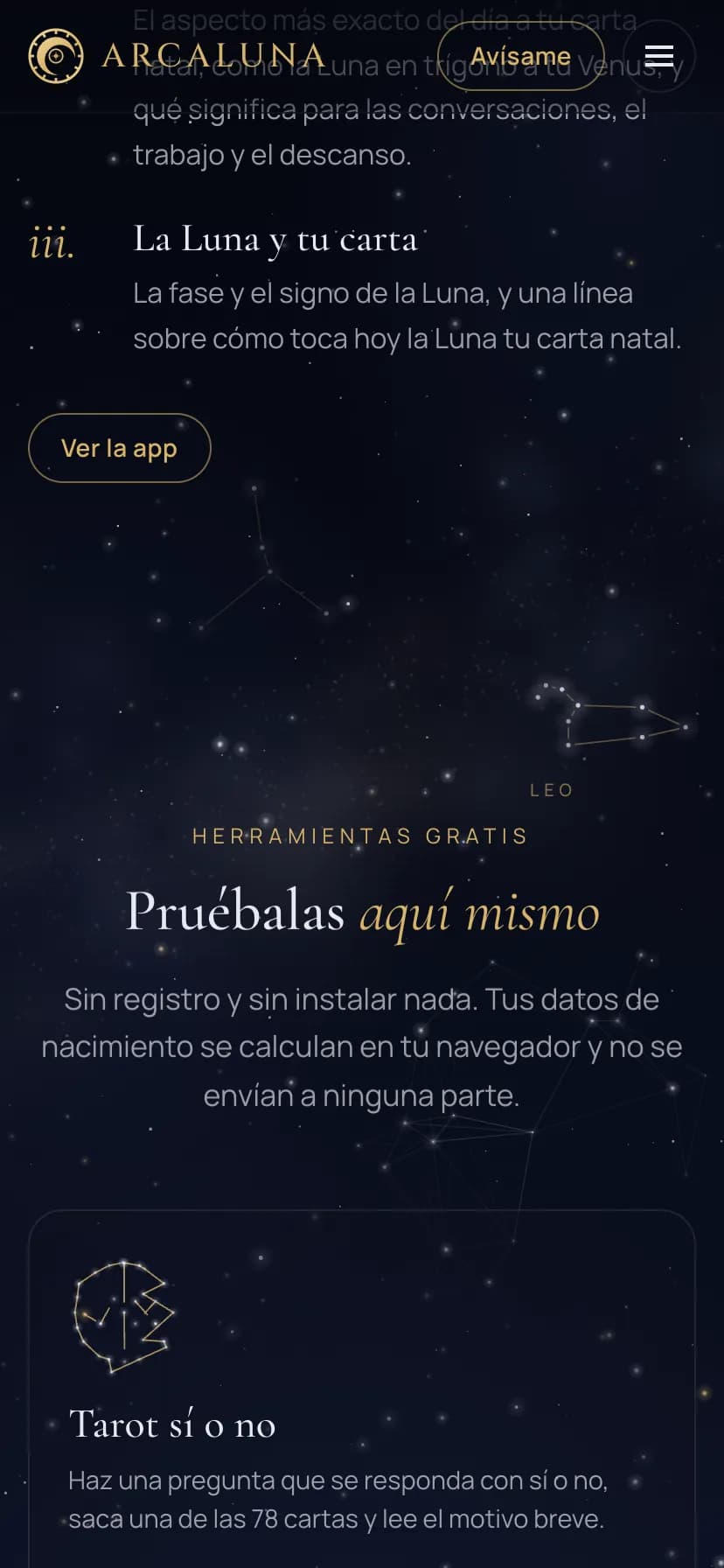 ArcaLuna.pro screenshot 2